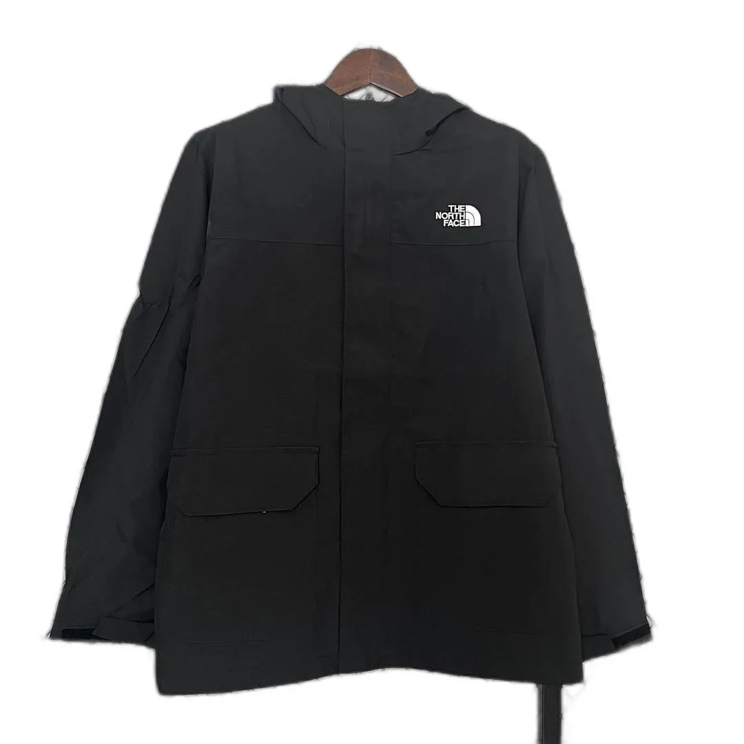 Chaqueta Outdoor Capucha - Negra