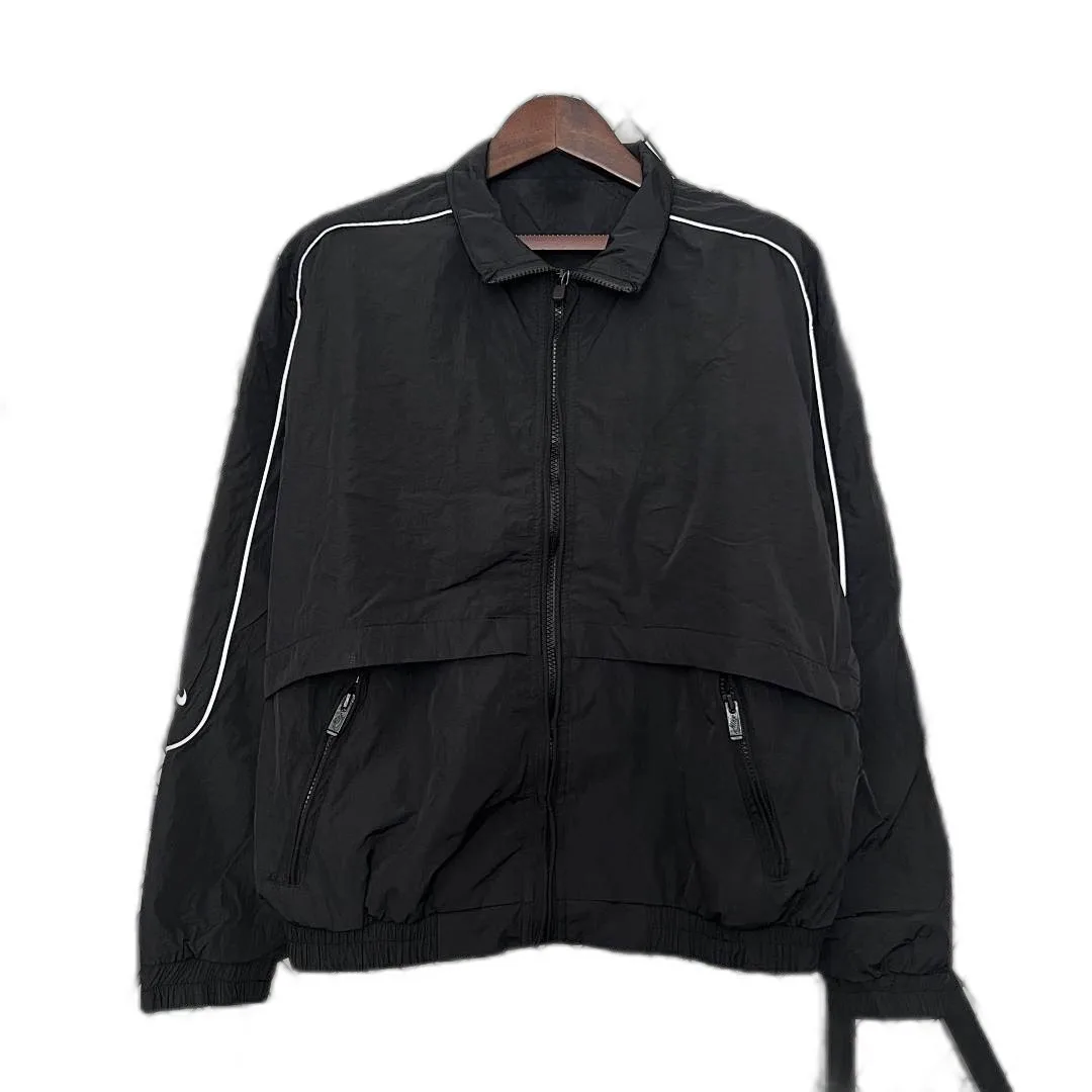 Chaqueta Deportiva Ribeteada - Negra