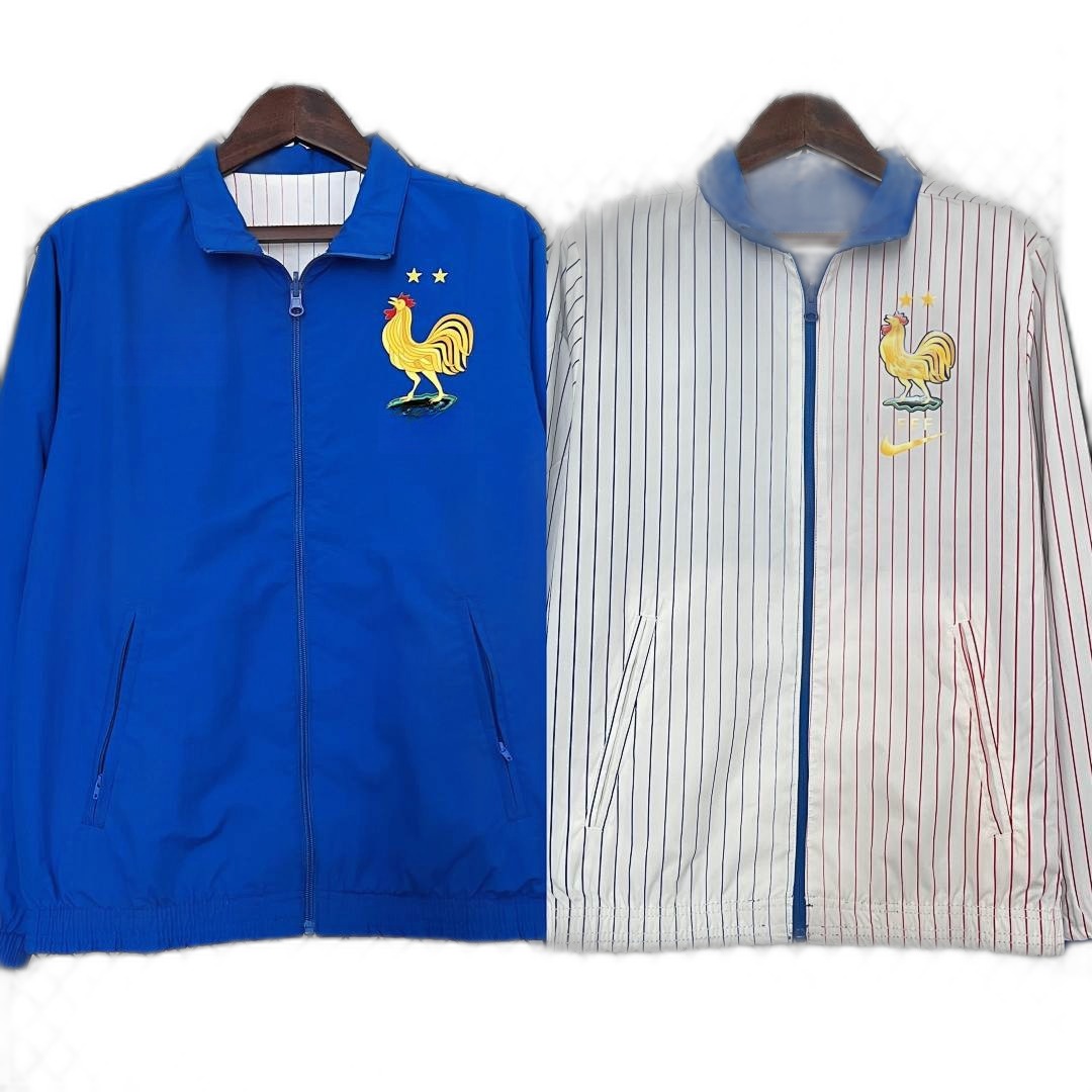 Selección Francesa 2024 Gabardina Reversible