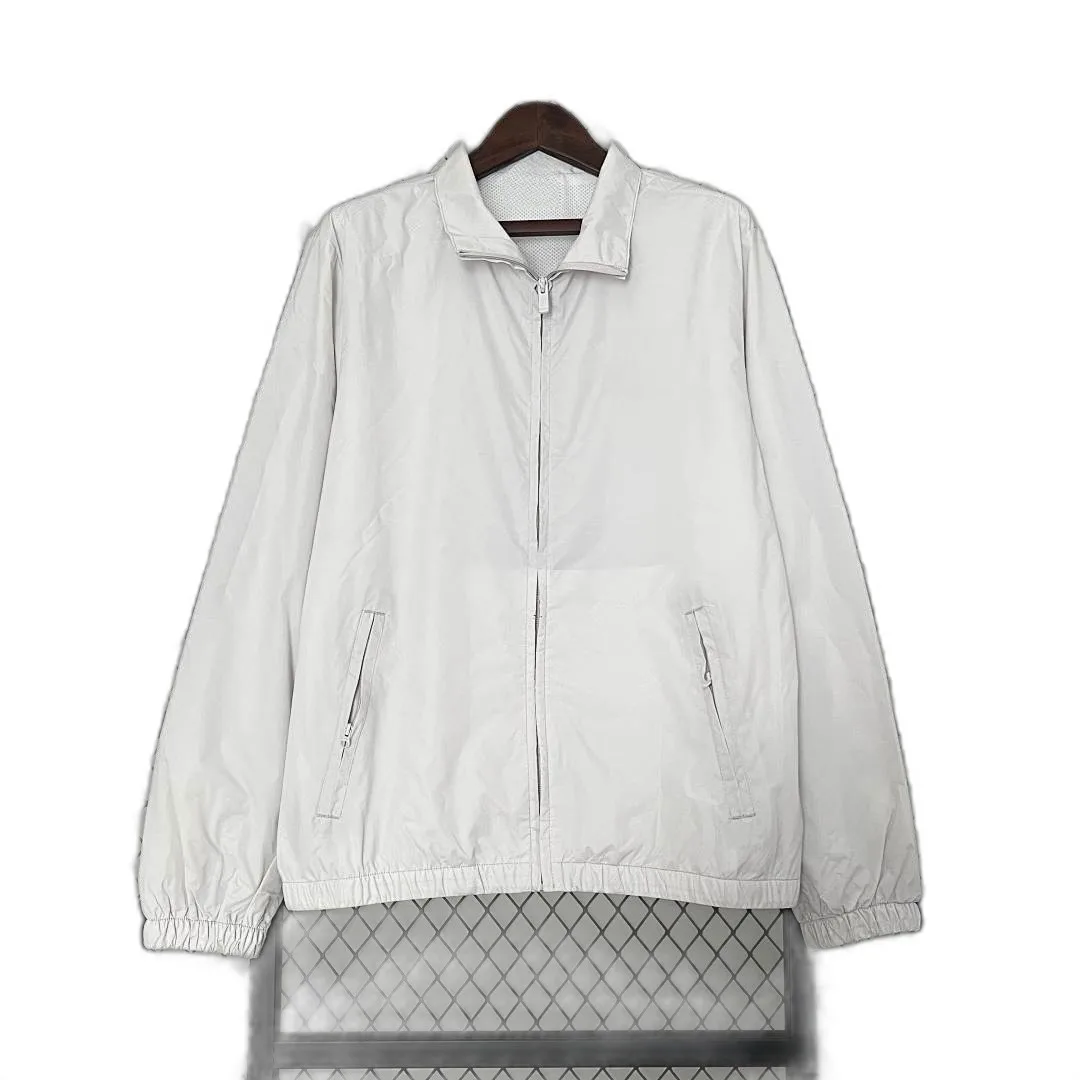 Chaqueta Ligera Estampada - Blanca