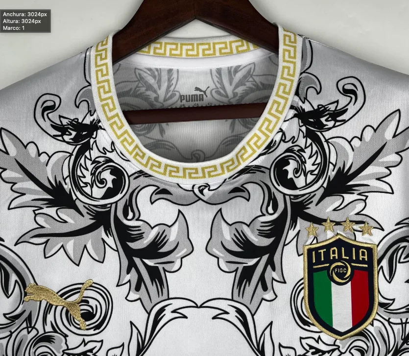 Camiseta Italia 2022/23 - Edición Especial Versache — vista 3