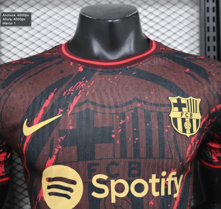 Camiseta Barcelona 2024/25 - Edición Especial Roja — vista 3