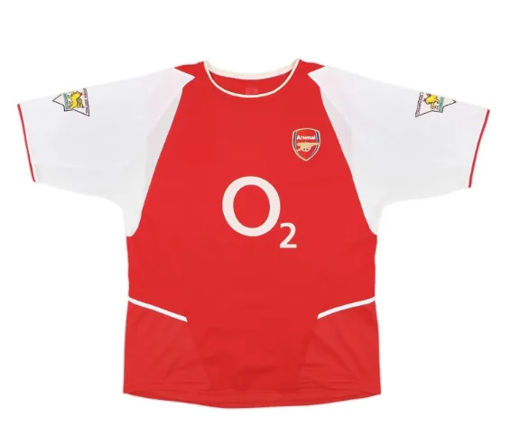 Camiseta Arsenal 2003 - Retro