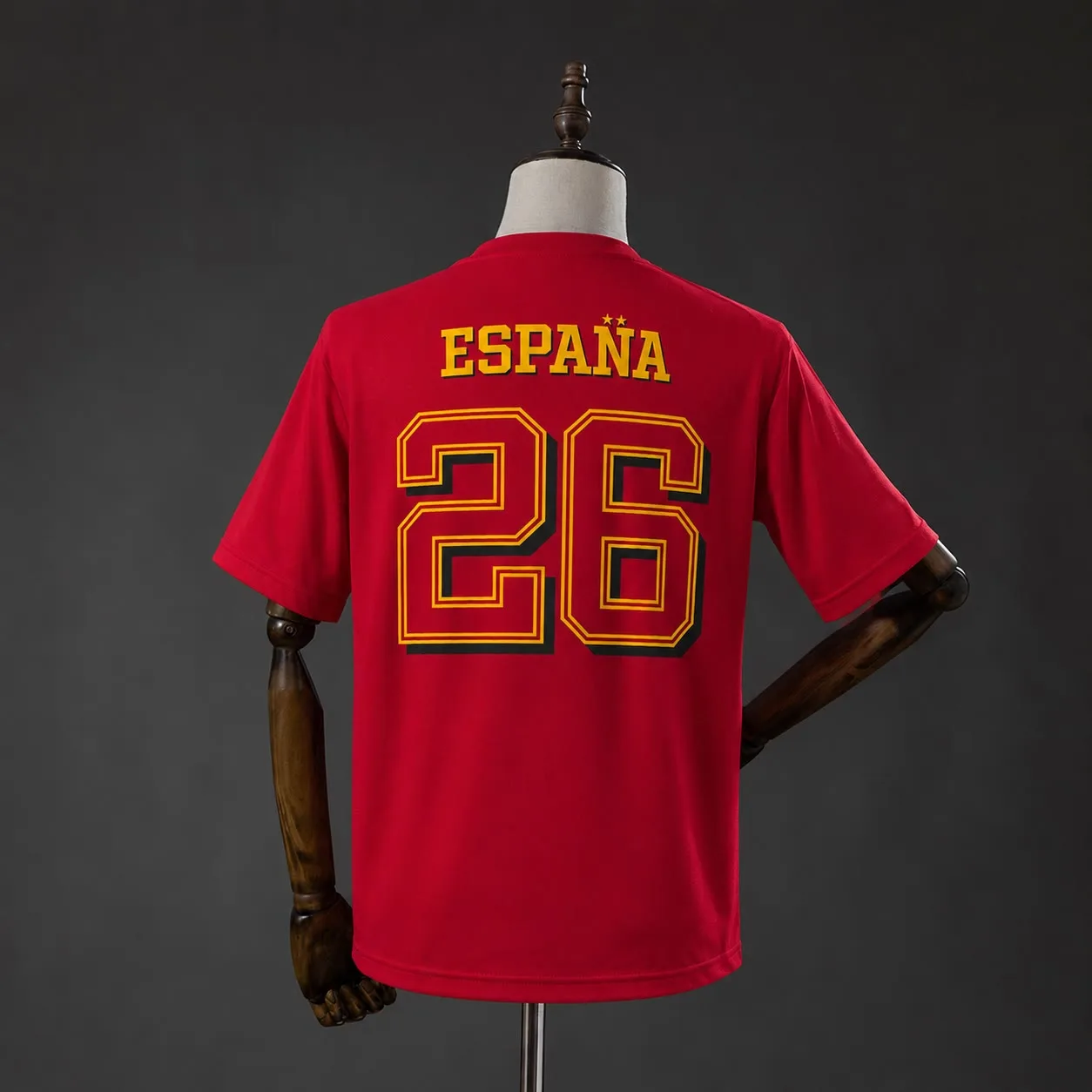 España Campeones del Mundo 2026 - Camiseta Roja