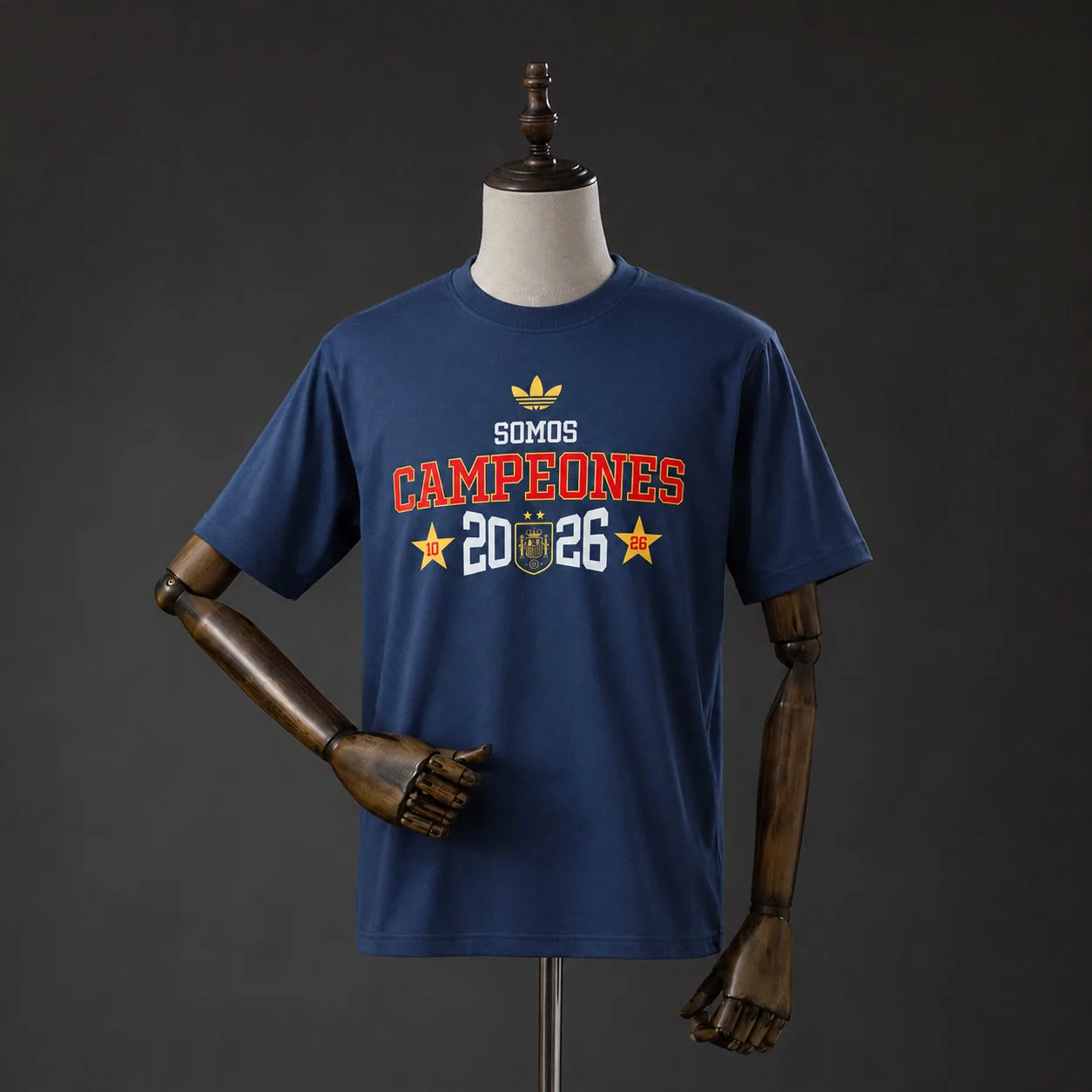 España Campeones del Mundo 2026 - Camiseta Azul