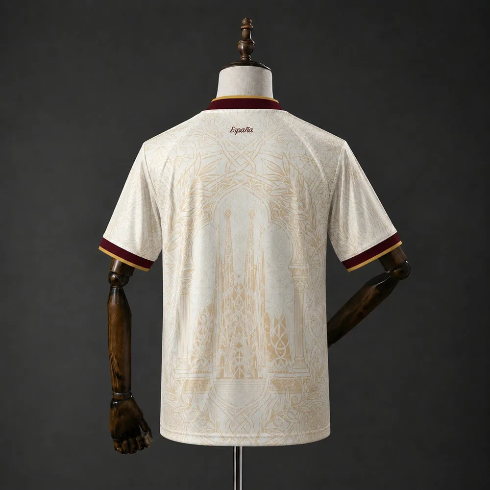 España 2026 - Camiseta Conmemorativa Blanca — vista 3