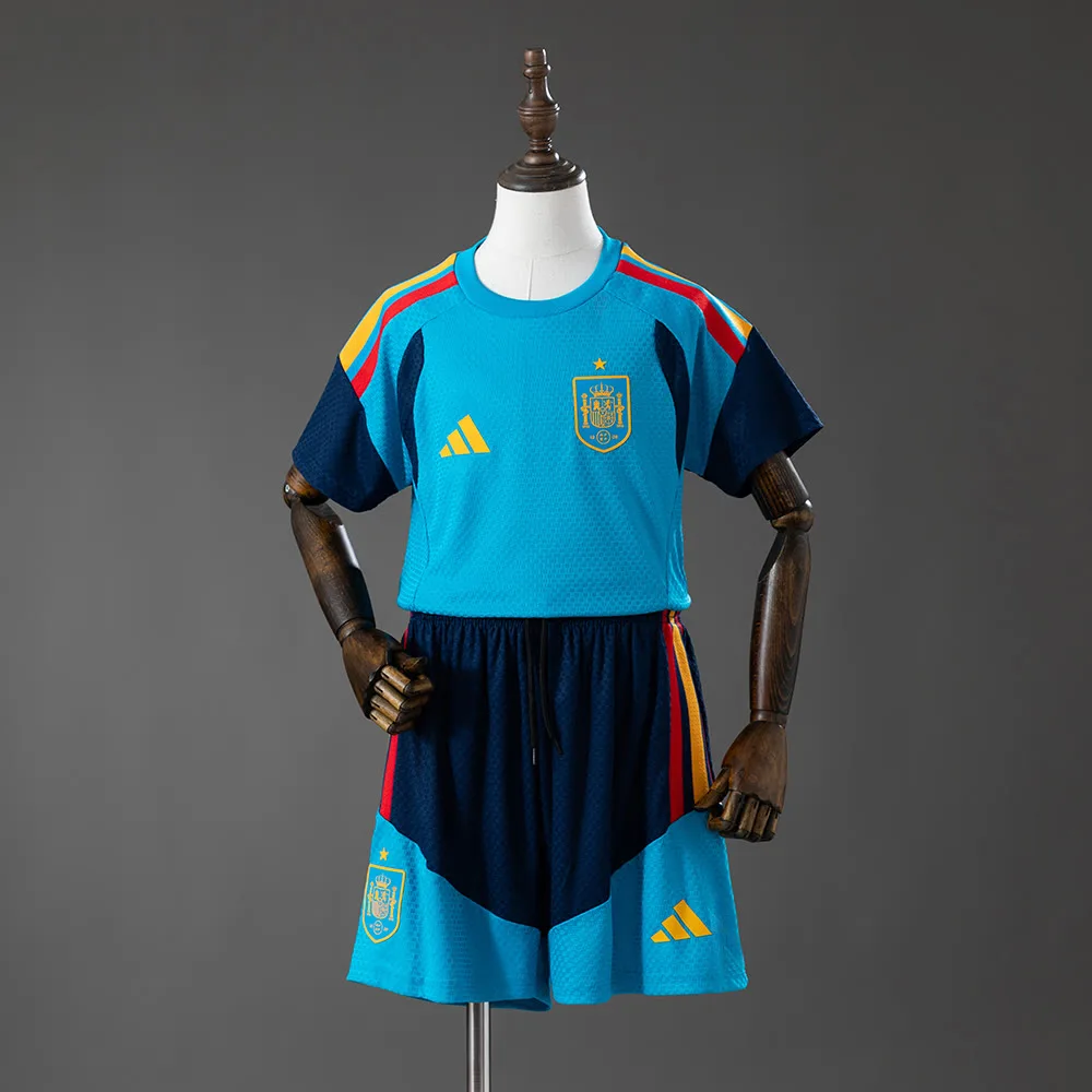 España 2026 - Conjunto Niño Entrenamiento Azul