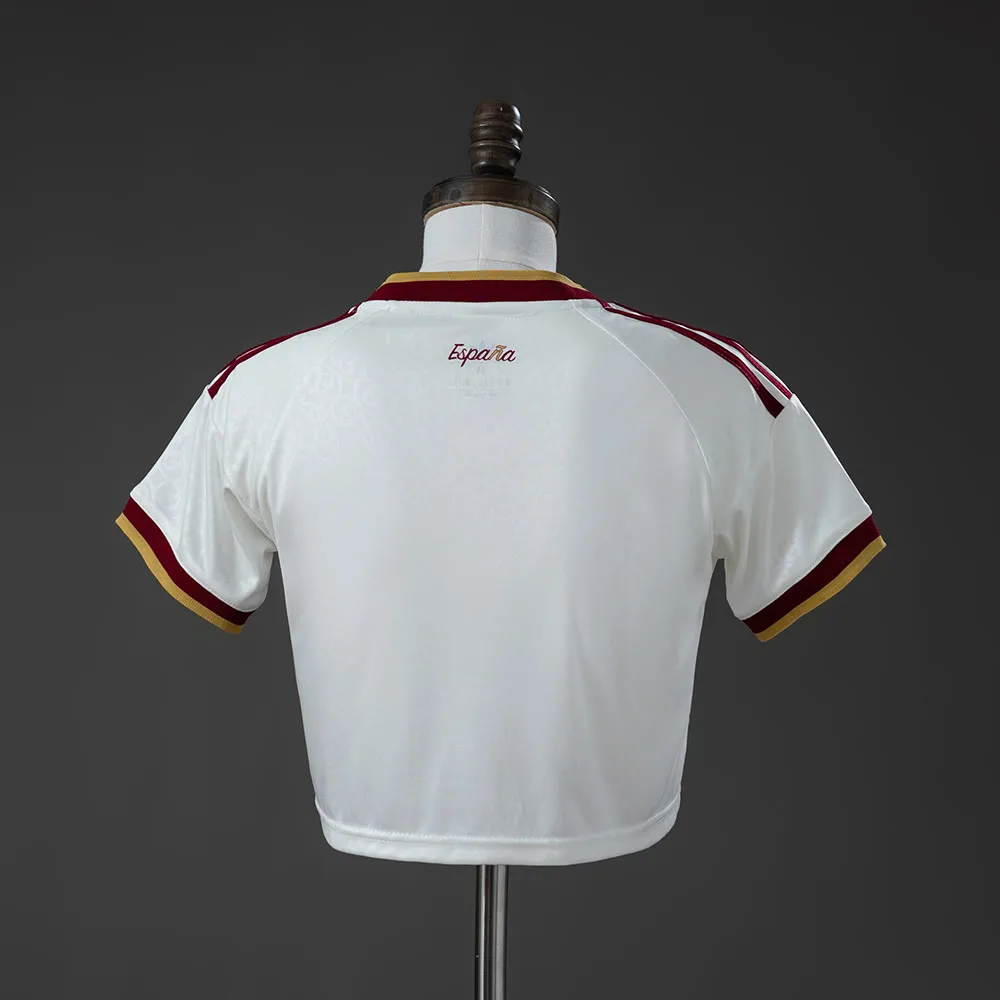 España 2026 Campeones 2 Estrellas - Crop Mujer Visitante — vista 3