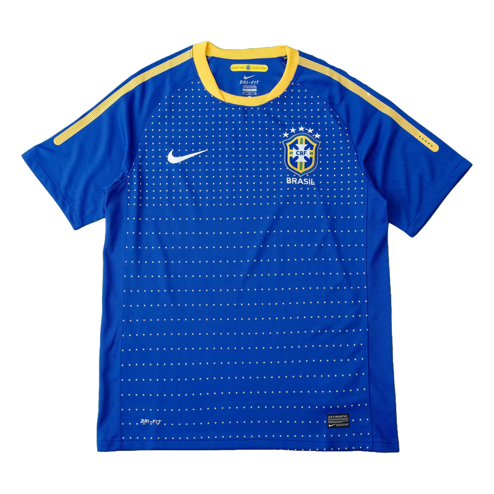 Camiseta Brasil 2010 - Visitante Retro