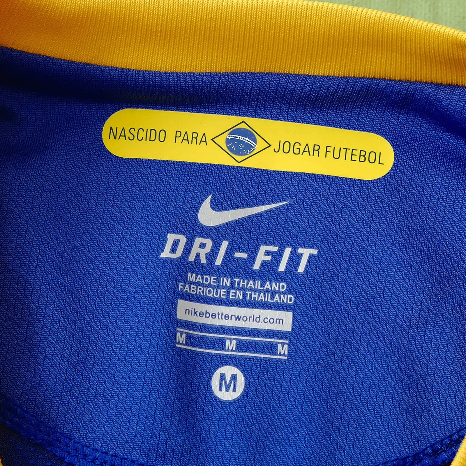 Camiseta Brasil 2010 - Visitante Retro — vista 5