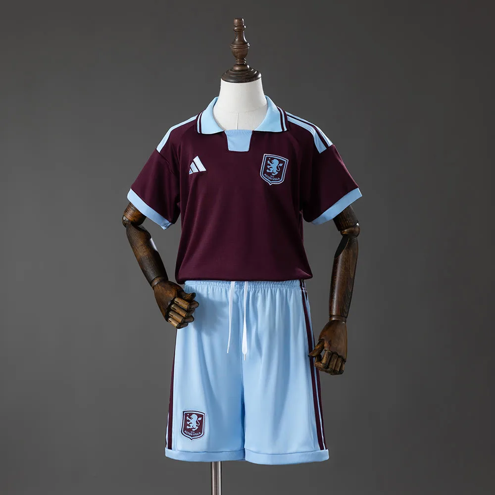 Aston Villa 2026/27 - Conjunto Niño Local — vista 3